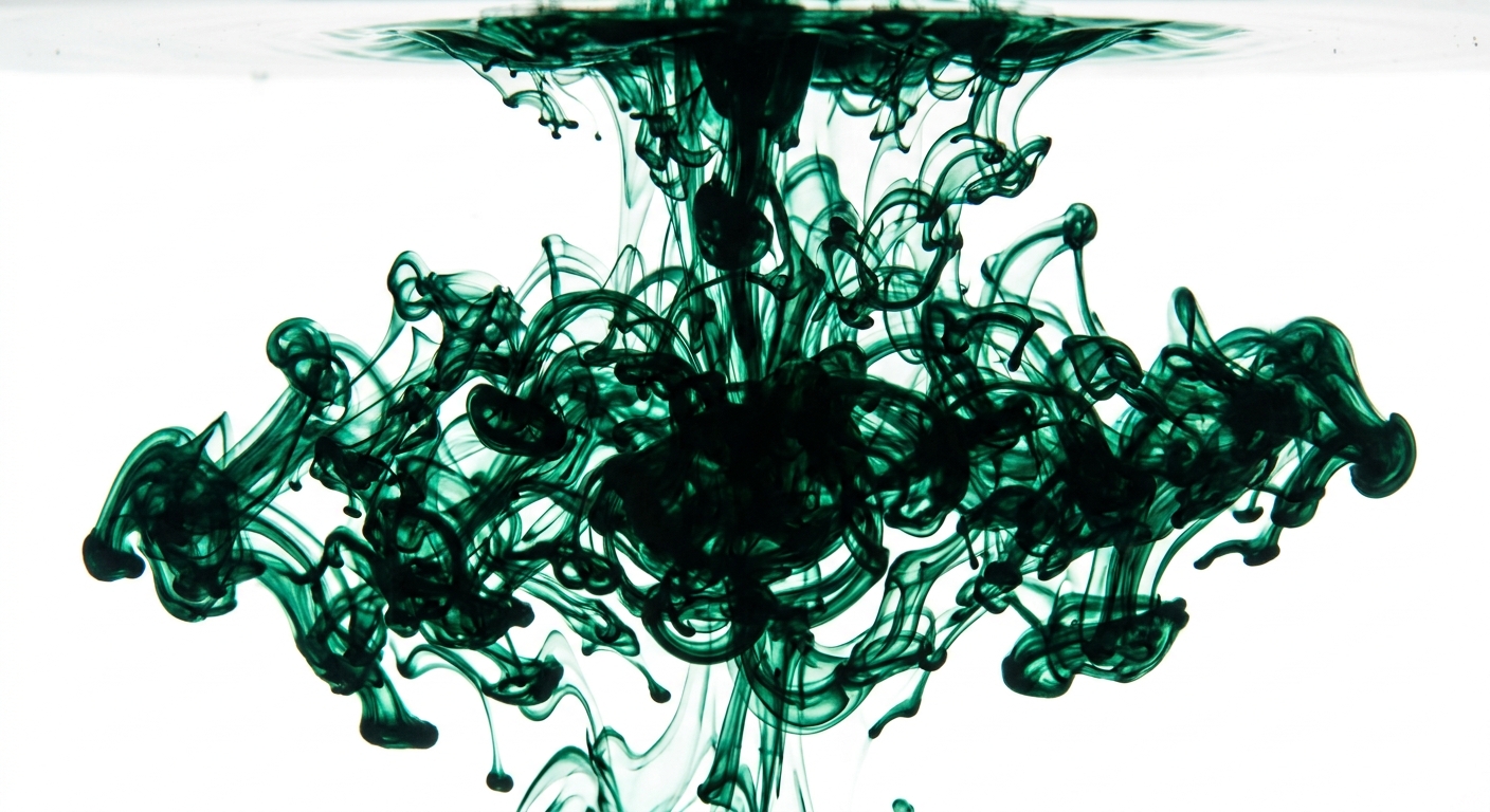 AI-generated illustration for: Turbulence in fluids might never reach a mathematical breaking point, potentially solving one of the hardest problems in all of math.