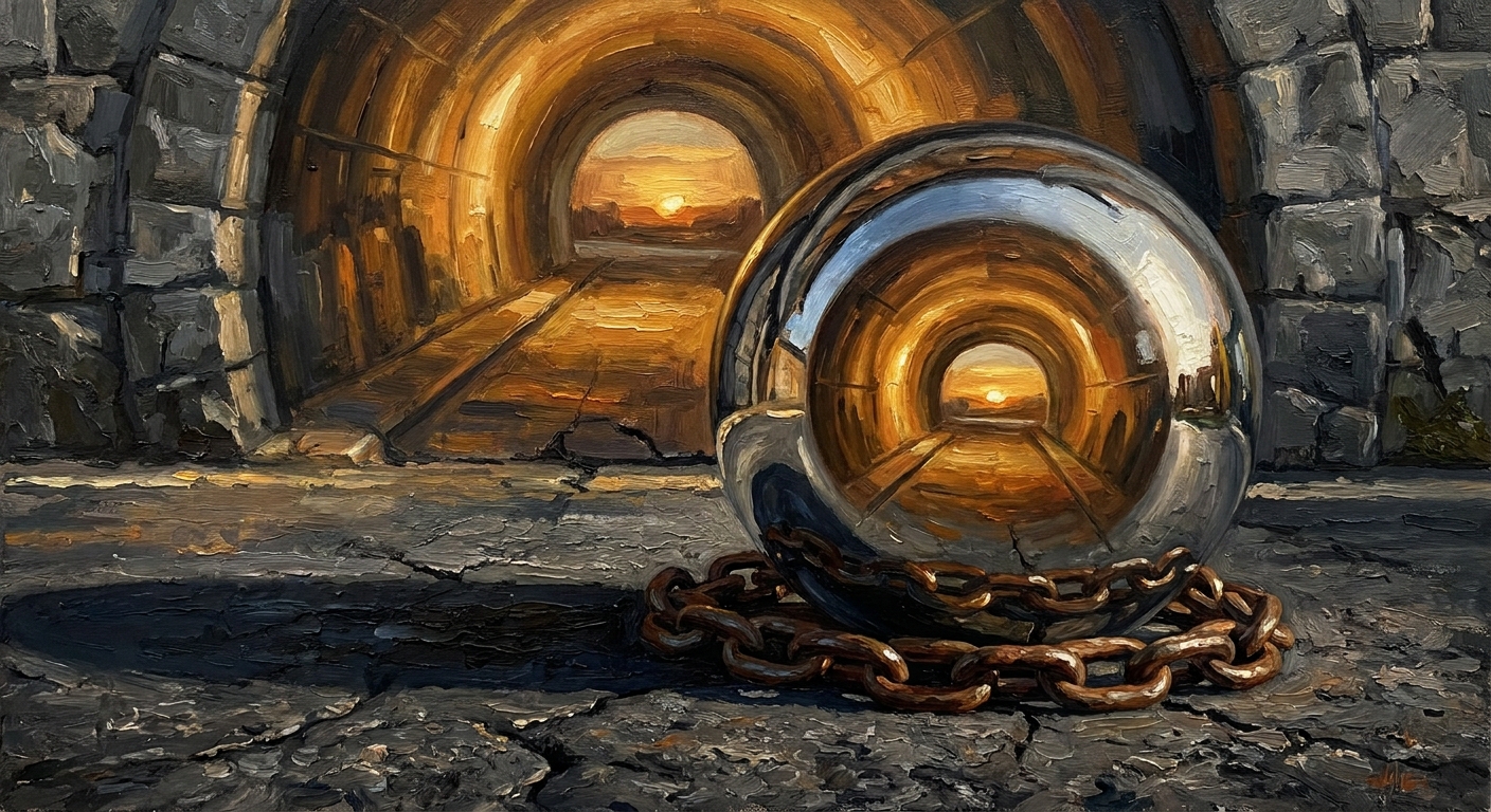 AI-generated illustration for: Perfect prediction is a dangerous trap that makes AI models completely blind to the actual cause of the events they are watching.