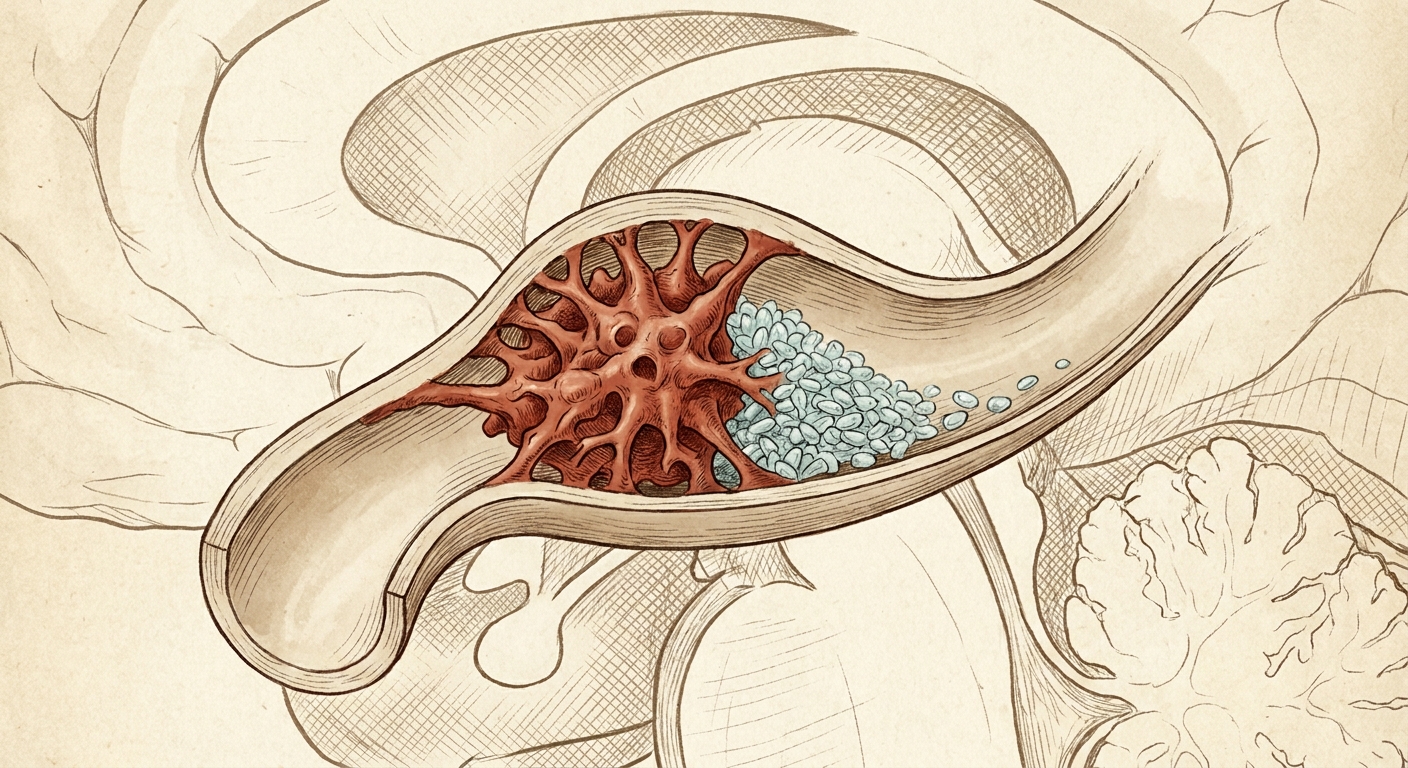 AI-generated illustration for: A specific cluster of neurons in the hippocampus acts as a belief stabilizer that blocks the brain from learning new facts.